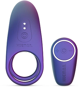 HUEMAN Infinity Ignite эрекционная вибронасадка-кольцо с пультом ДУ